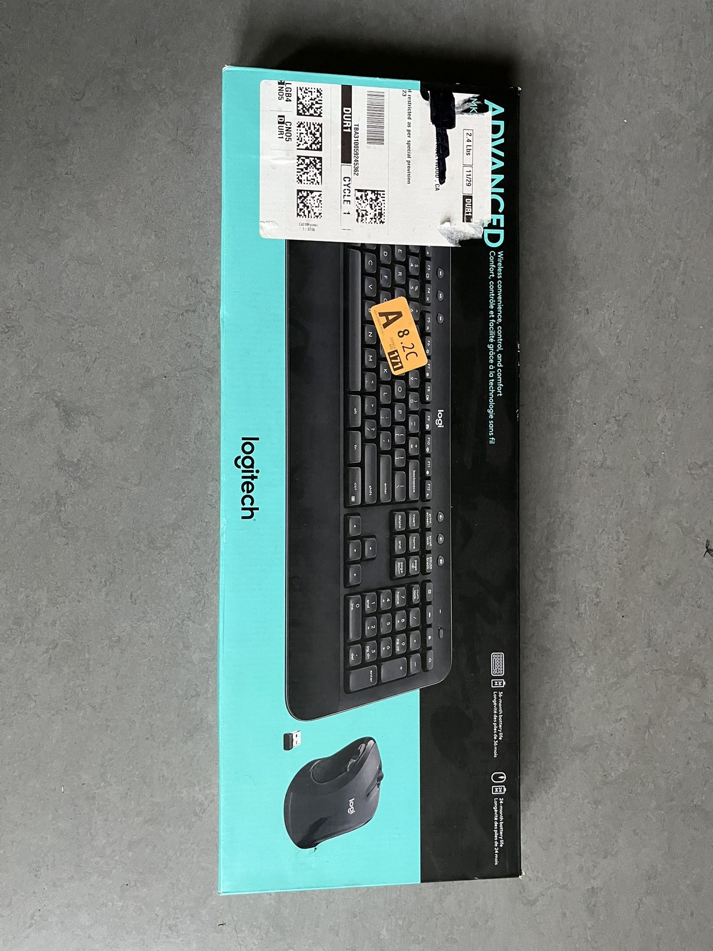 Logitech Keyboard And Mouse 