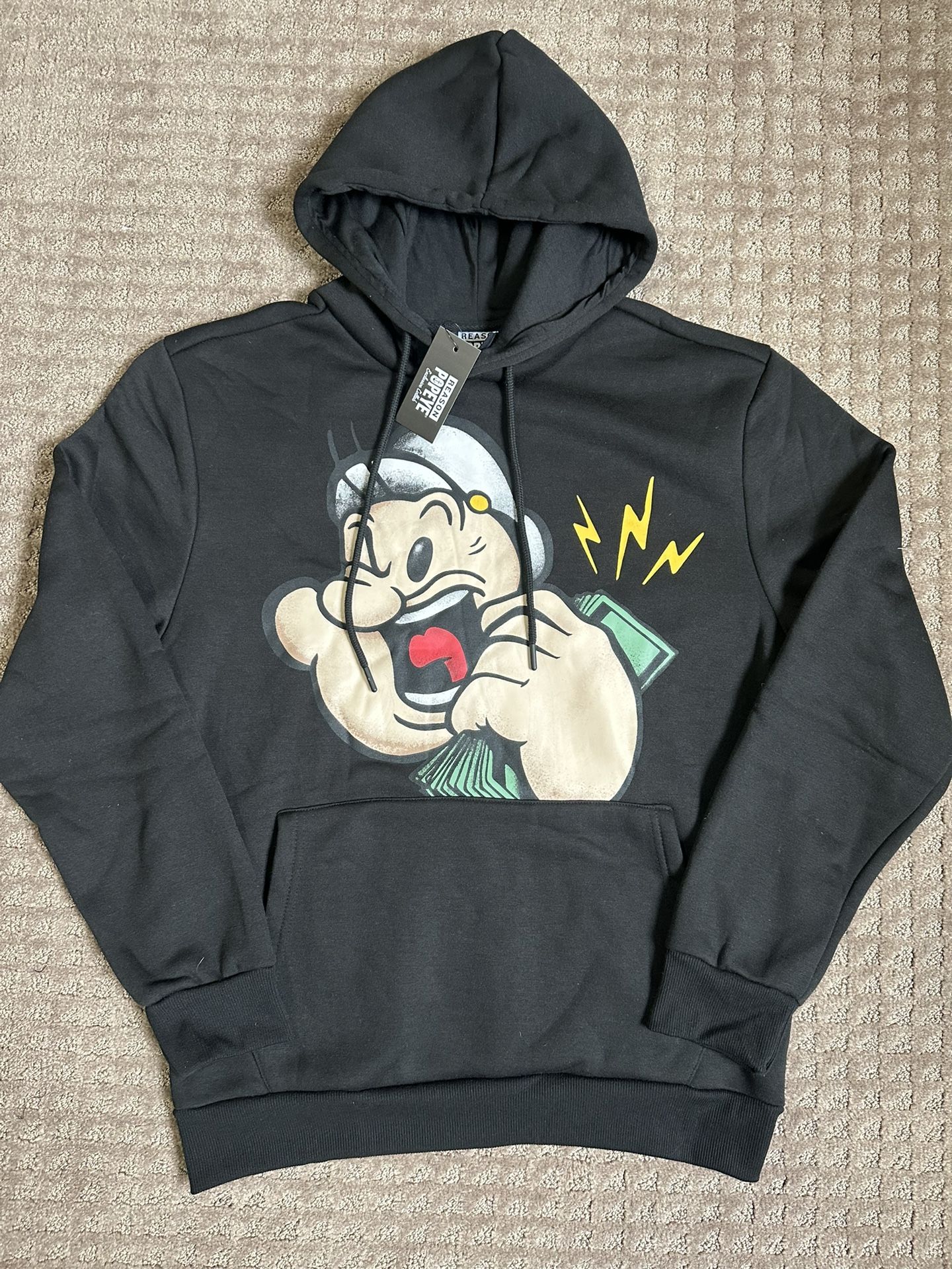 Popeyes Hoodie Size Medium