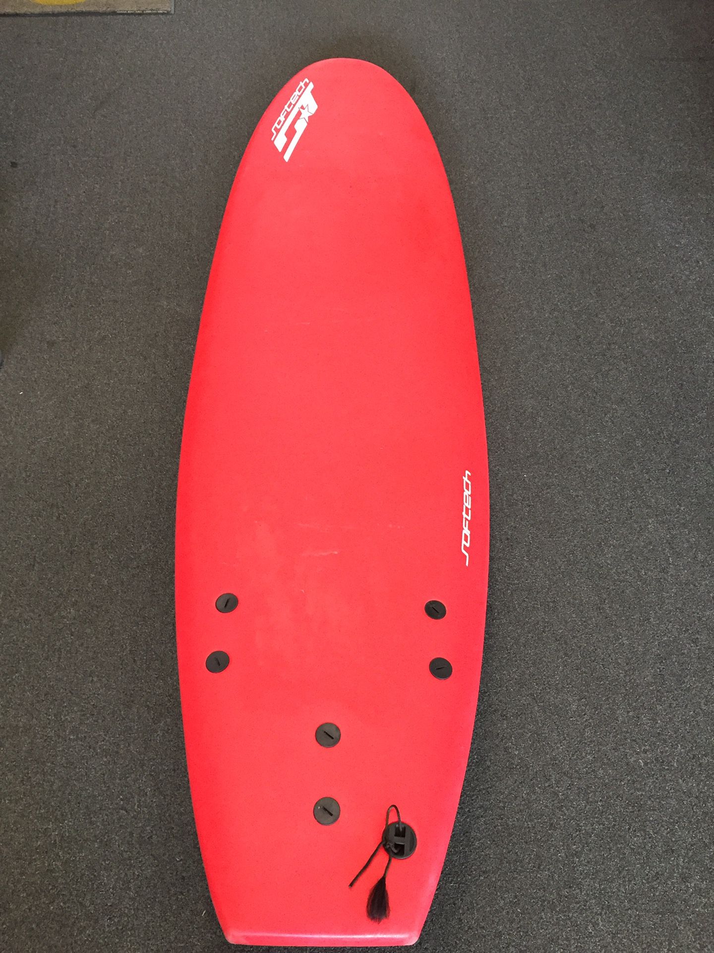 7’ softech beginners surfboard surfing something special