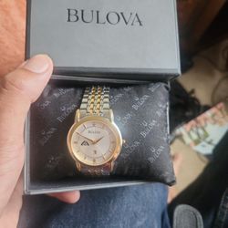 Bulova Watch In Box 