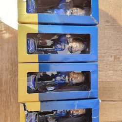 4 boxed bobbleheads of coach Sean McVay of the LA Rams