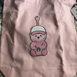 Starbucks Bearista Pink Tote 