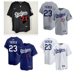 Kyle Tucker #23 Men's Los Angeles Dodgers Nike Blue White Grey Black Jersey Small Medium Large X-Large 2XL 3XL Opening Day 