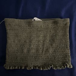 Military Green CropTop