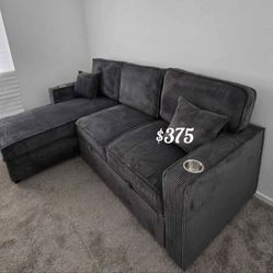 ✅️No Tax ✅️ Gorgeous Sectional Sofa Sets With Storage & Pullout Bed
