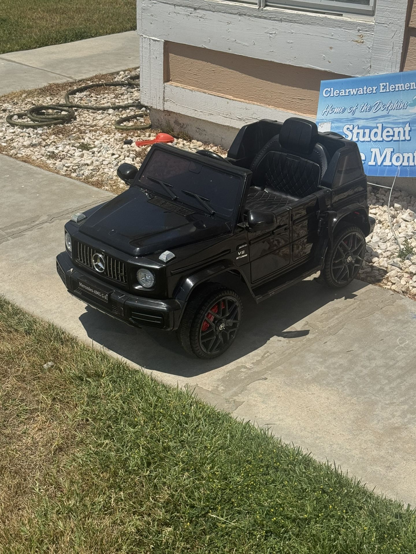 Mercedes Benz AMG G-Wagon Power Wheels With Parental Remote Control 