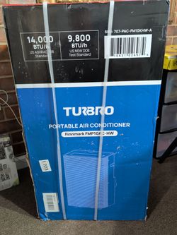 -Brand New- 14k btu Turbro Portable A/C