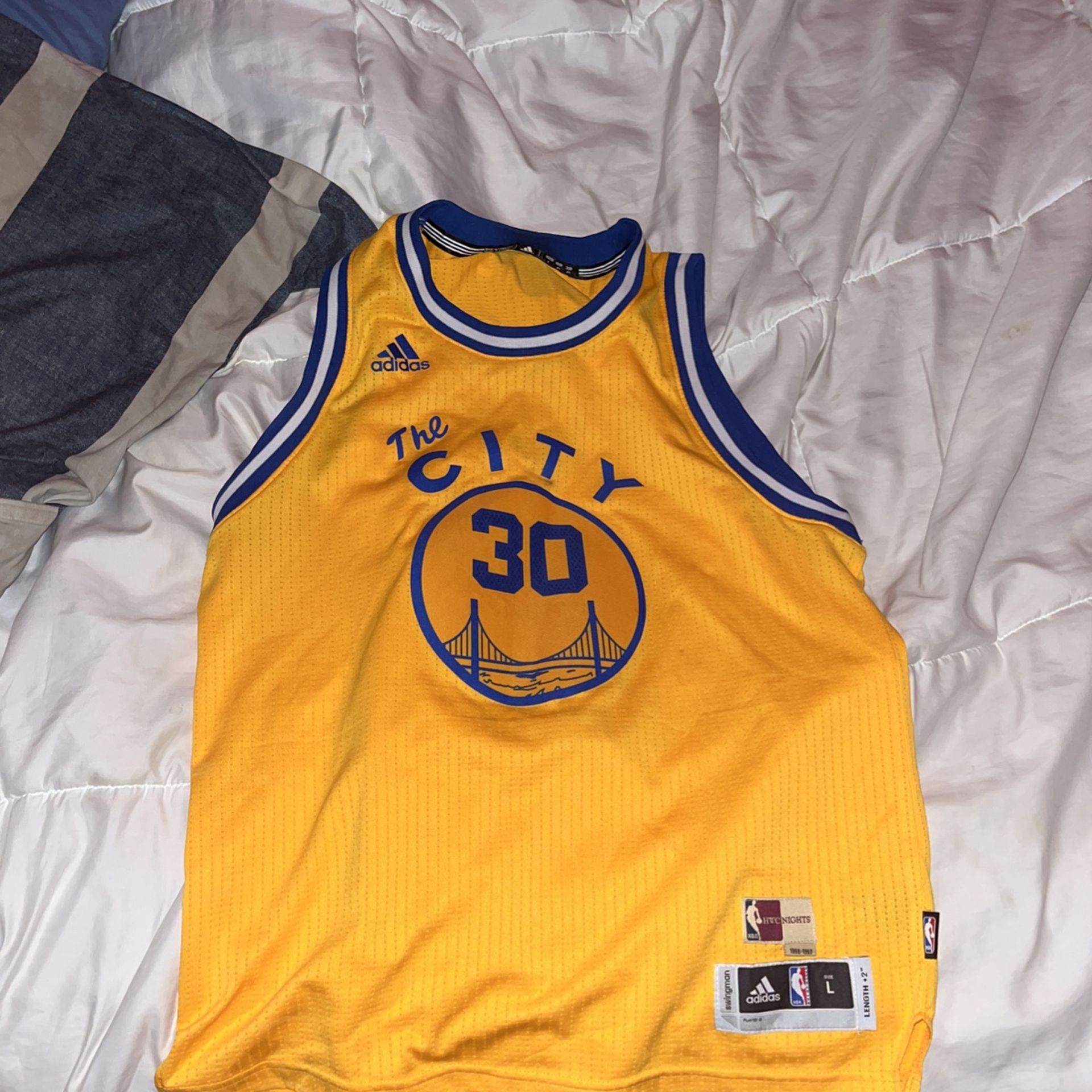 Adidas Stephen Curry Golden State Warriors Jersey