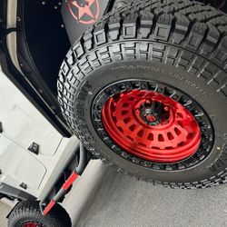 fuel rims and tires fit 2007-2018 Jeep