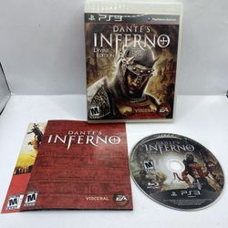 Dante's Inferno Divine Edition Playstation 3 PS3 Video Game CIB Complete TESTED