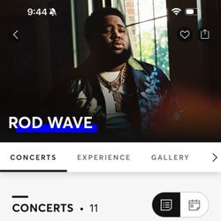 Rod Wave Crypto Tickets 