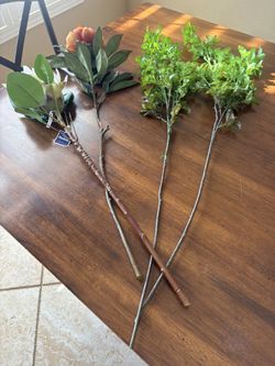 New Long Stemmed Fake Flowers