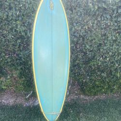 Vintage Single Fin Surfboard 