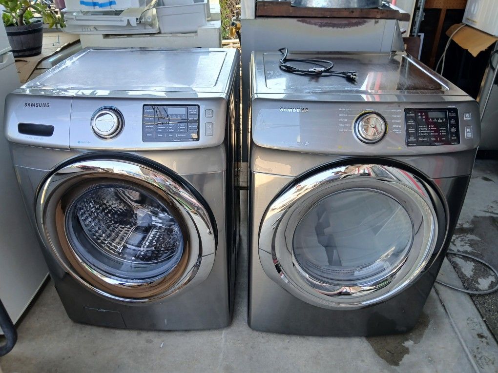 Samsung Washer And Gas Dryer Set