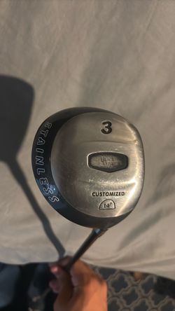Black Beast Stainless 3-Wood, 14° loft