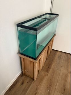 Fish Tank • Wooden Stand