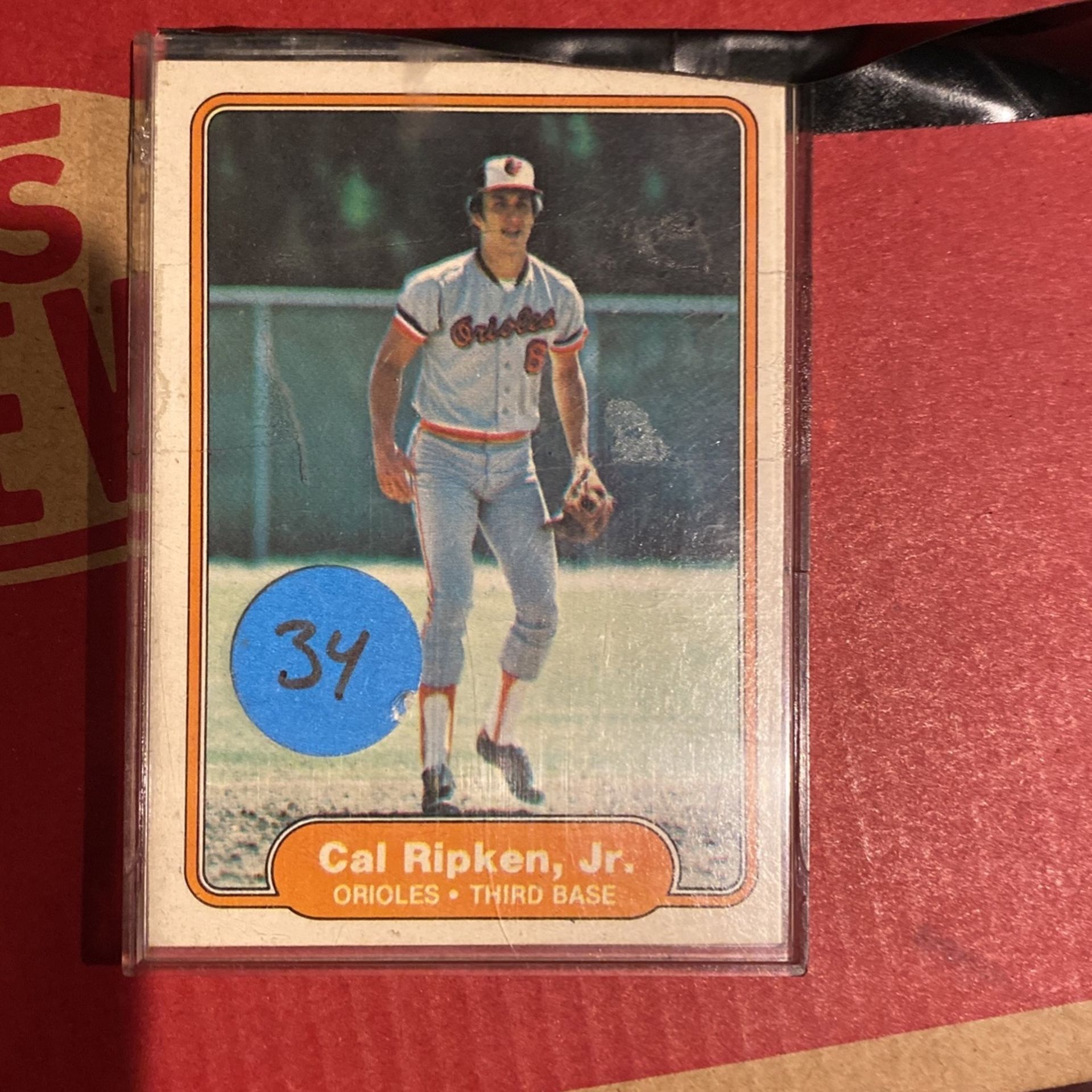 1982 Fleer *Cal Ripken Jr* Baltimore Orioles Baseball Card