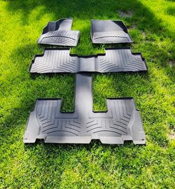 WEATHER TECH CAR FLOOR MATS FOR HYUNDAI PALISADE 2020-2026