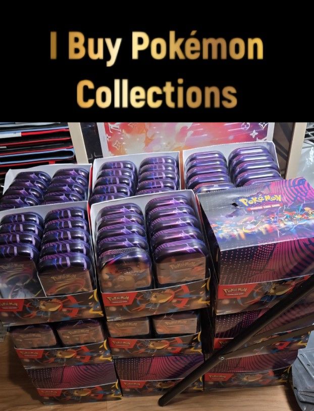 I BUY POKÉMON COLLECTIONS SINGLES, GRADED, AND SEALED PRODUCT 