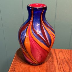 Glass Marano Vase.