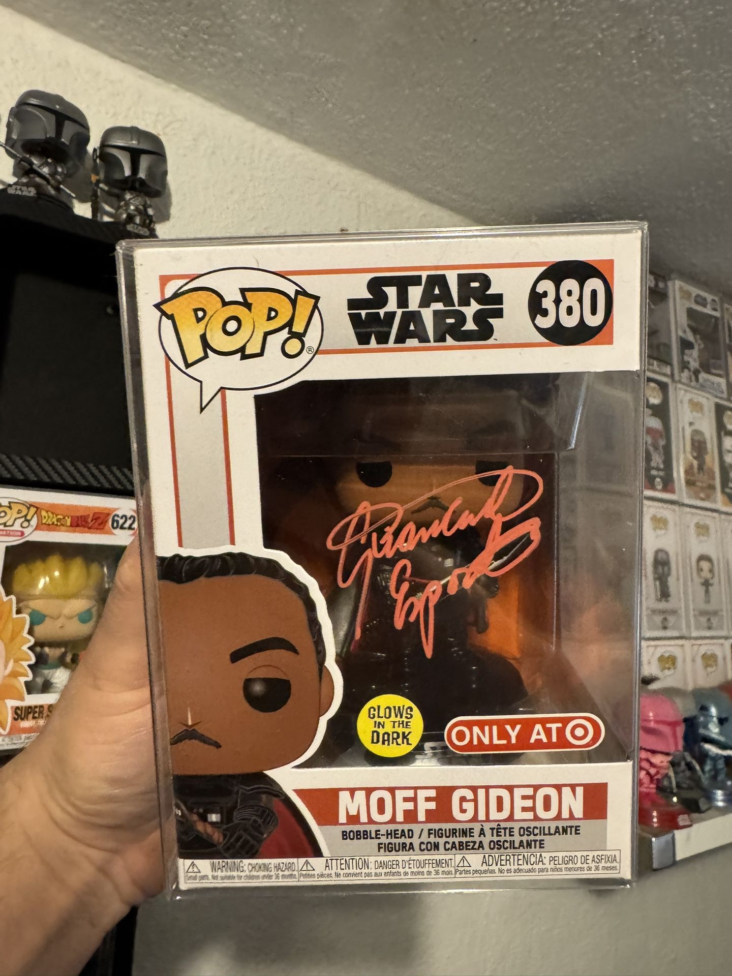 Funko Pop Moff Gideon Signed
