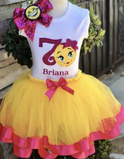 Emoji tutu set Birthday