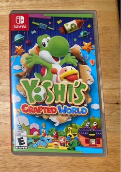 Nintendo switch game Yoshi’s Crafted World