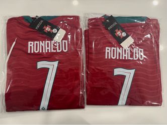 Ronaldo #7 Soccer Jerseys, $20 each set for kids only (jerseys with shorts)