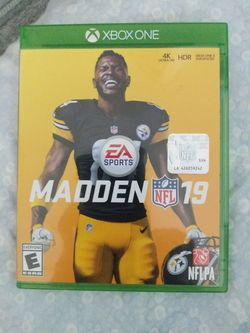 Madden NFL 19 - Xbox One game