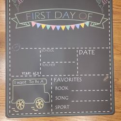 1st Day/last Day School Signs