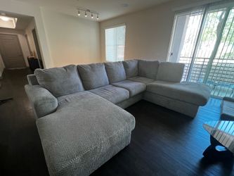 Gray Sectional Couch
