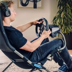 Racing Wheel And Seat 