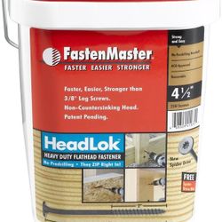 FastenMaster HeadLOK, 4-1/2 Inches, 250-Count,Black