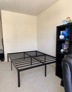 Metal full bed frame