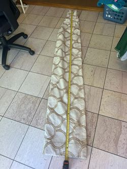 Gold Heavy Curtains Or Fabric