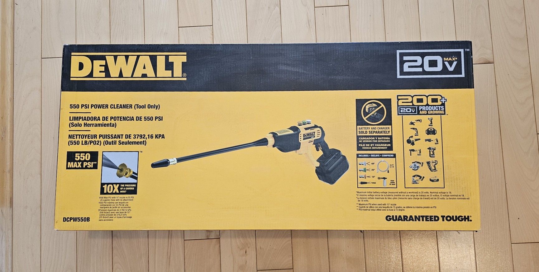 Dewalt 550psi Washer