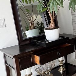 Entry table and Wall Mirror