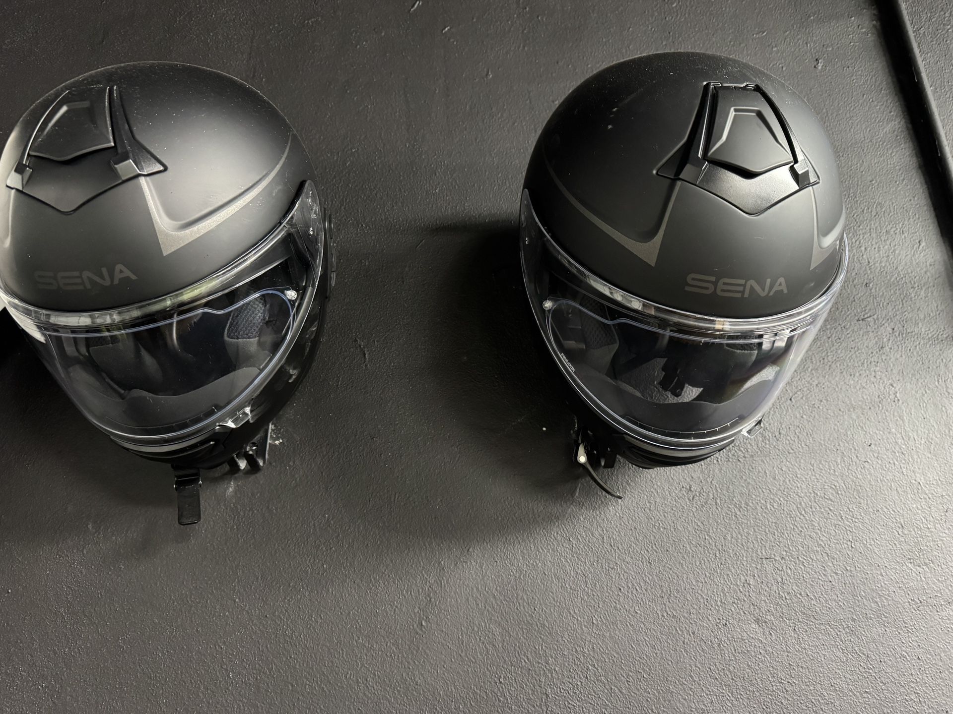 Sena Impulse Modular Mesh Intercom Helmet (size: XL And SM)