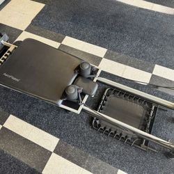 AeroPilates Reformer Home Workout Equipment, Pilates Machine w/Resistance