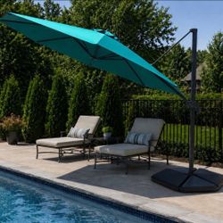10 feet Cantilever Umbrella with Weights