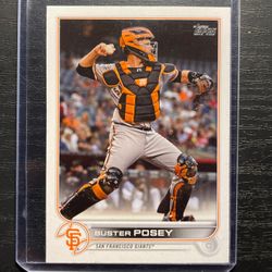 2022 Topps Buster Posey Baseball Card #209