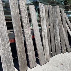 Reclaimed marina Decking 
