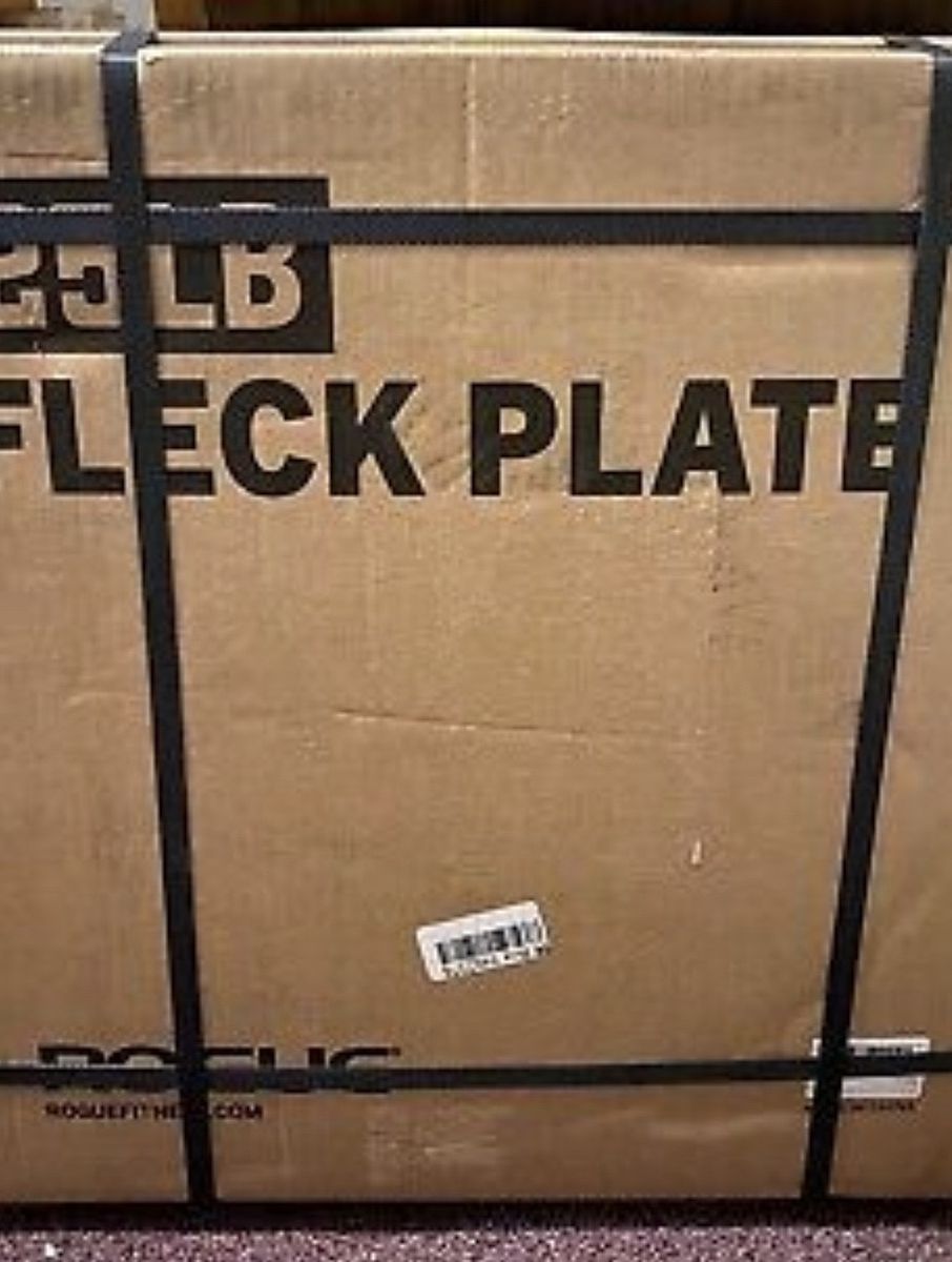 Rogue weight rubber fleck bumper plates 2x25