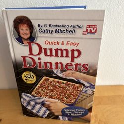 Hardcover Cookbook Dump Dinners 
