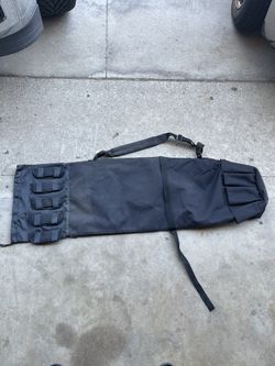 Fishing Pole Holder And Bag