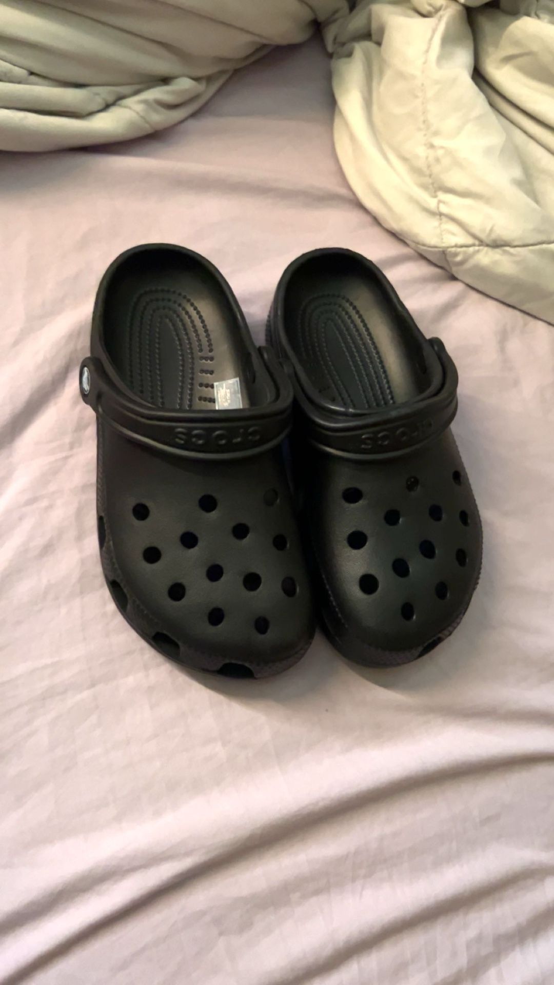 Black Crocs