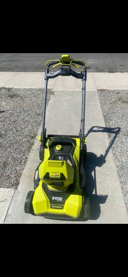 ryobi 40v hp brushless 21-inch mower (needs batteries)