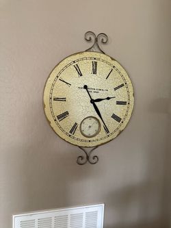 Manchester Clock Co. Wall Clock