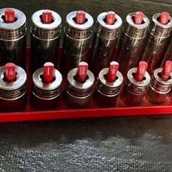 Snap On SAE standard 1/2 Socket Set