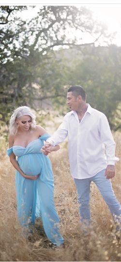 Size Med Maternity Photo Shoot Dress